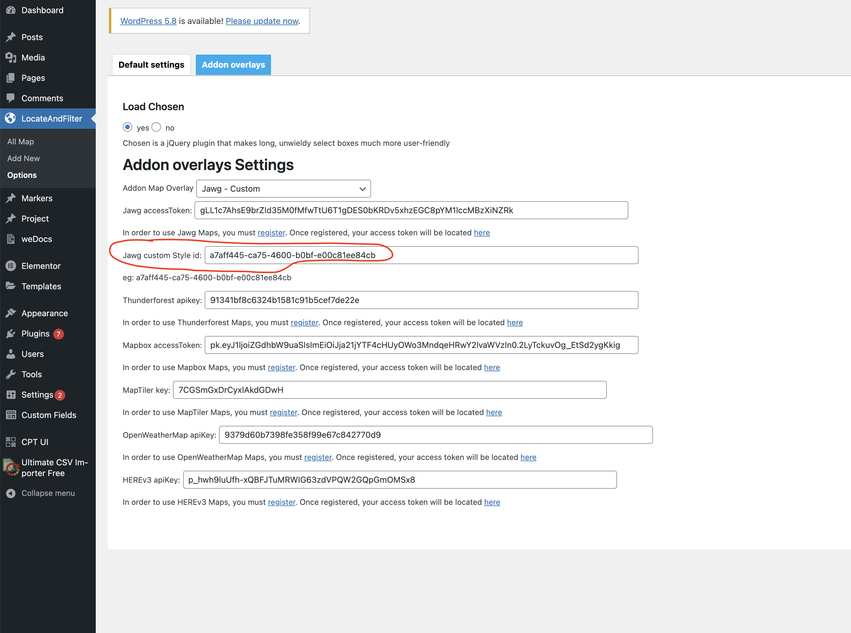 LocateAndFilter Addon overlays – LocateAndFilter WP plugin